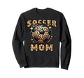 Soccer Mom Leopard Sweatshirt - Unique Graphic Unisex - T-Shirt, Sweatshirt, Hoodie