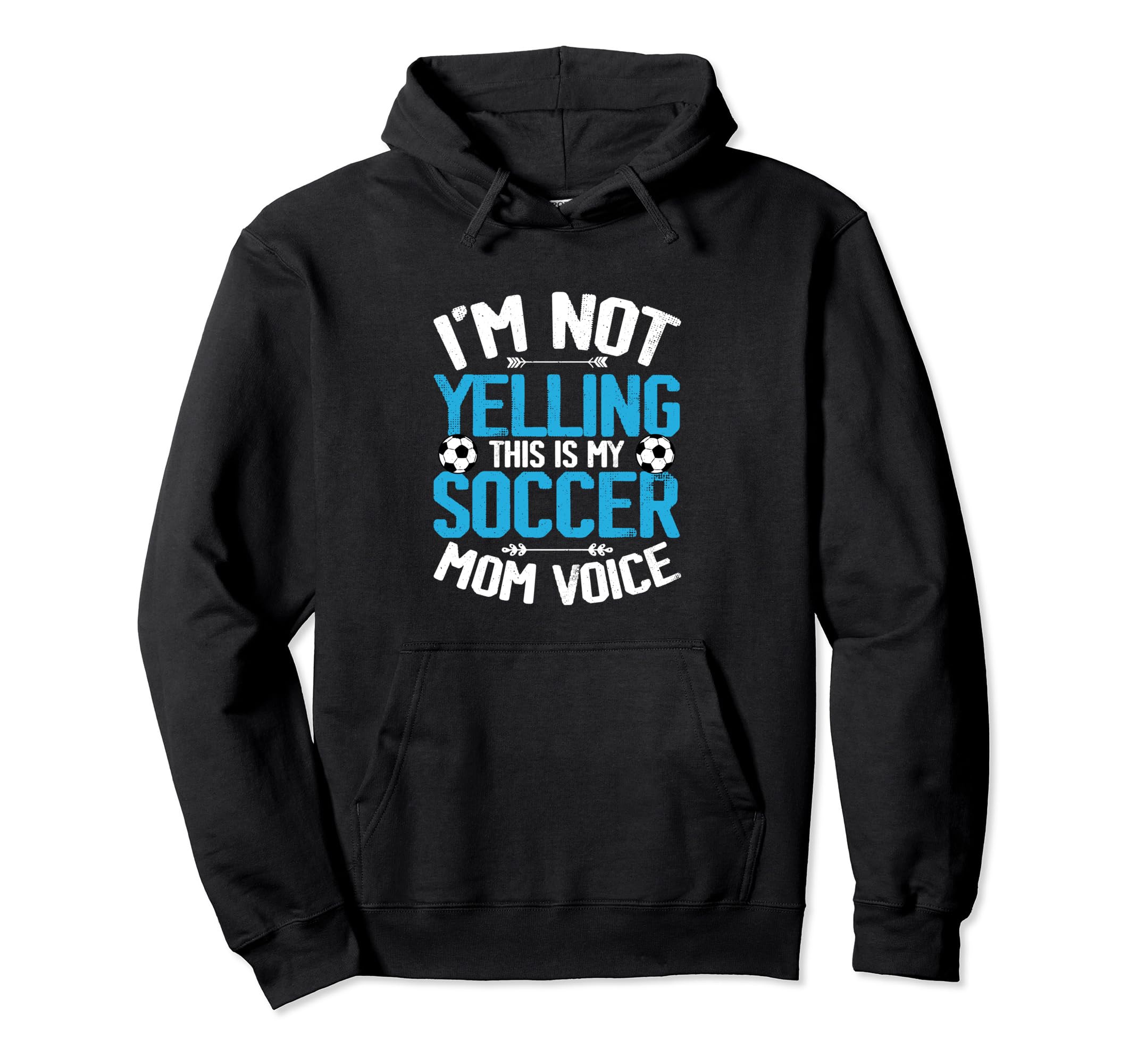 Funny Mom Soccer Player Soccer Fans Hoodie - Minimalist Print for Adults - T-Shirt, Sweatshirt, Hoodie