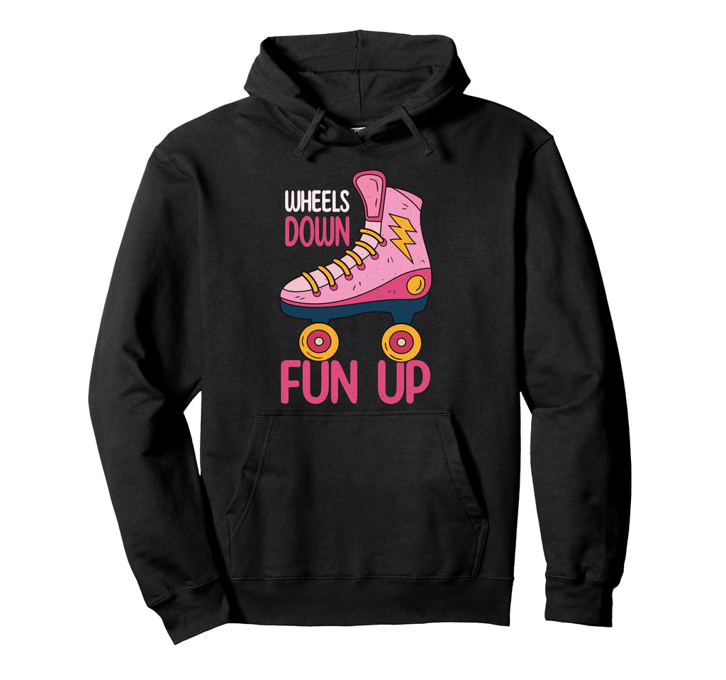 Roller Skating Roller Skates Hoodie - Custom Art Print Men Women - T-Shirt, Sweatshirt, Hoodie