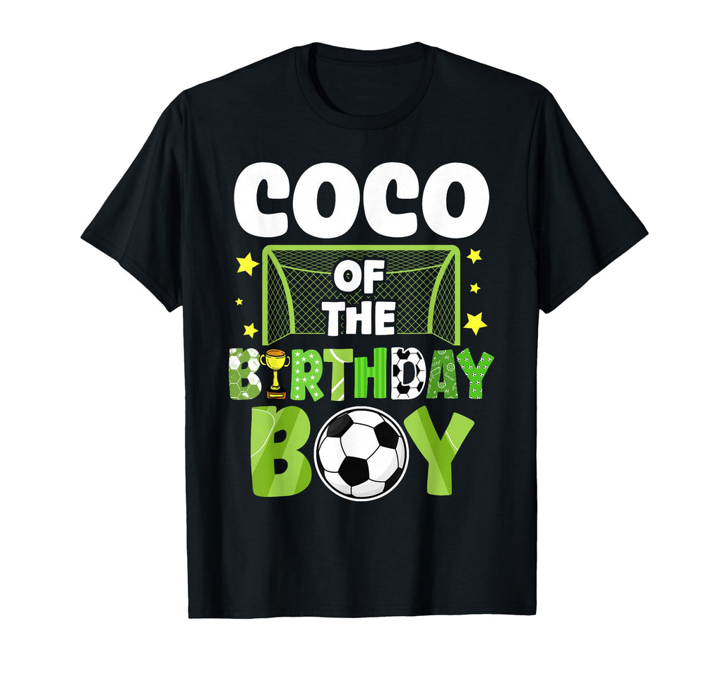 Soccer Coco Birthday Party Family T-Shirt - Minimalist Print Men Women - T-Shirt, Sweatshirt, Hoodie