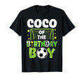 Soccer Coco Birthday Party Family T-Shirt - Minimalist Print Men Women - T-Shirt, Sweatshirt, Hoodie