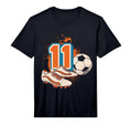 11Th Birthday Soccer Player Football T-Shirt - Custom Art Print for Adults - T-Shirt, Sweatshirt, Hoodie