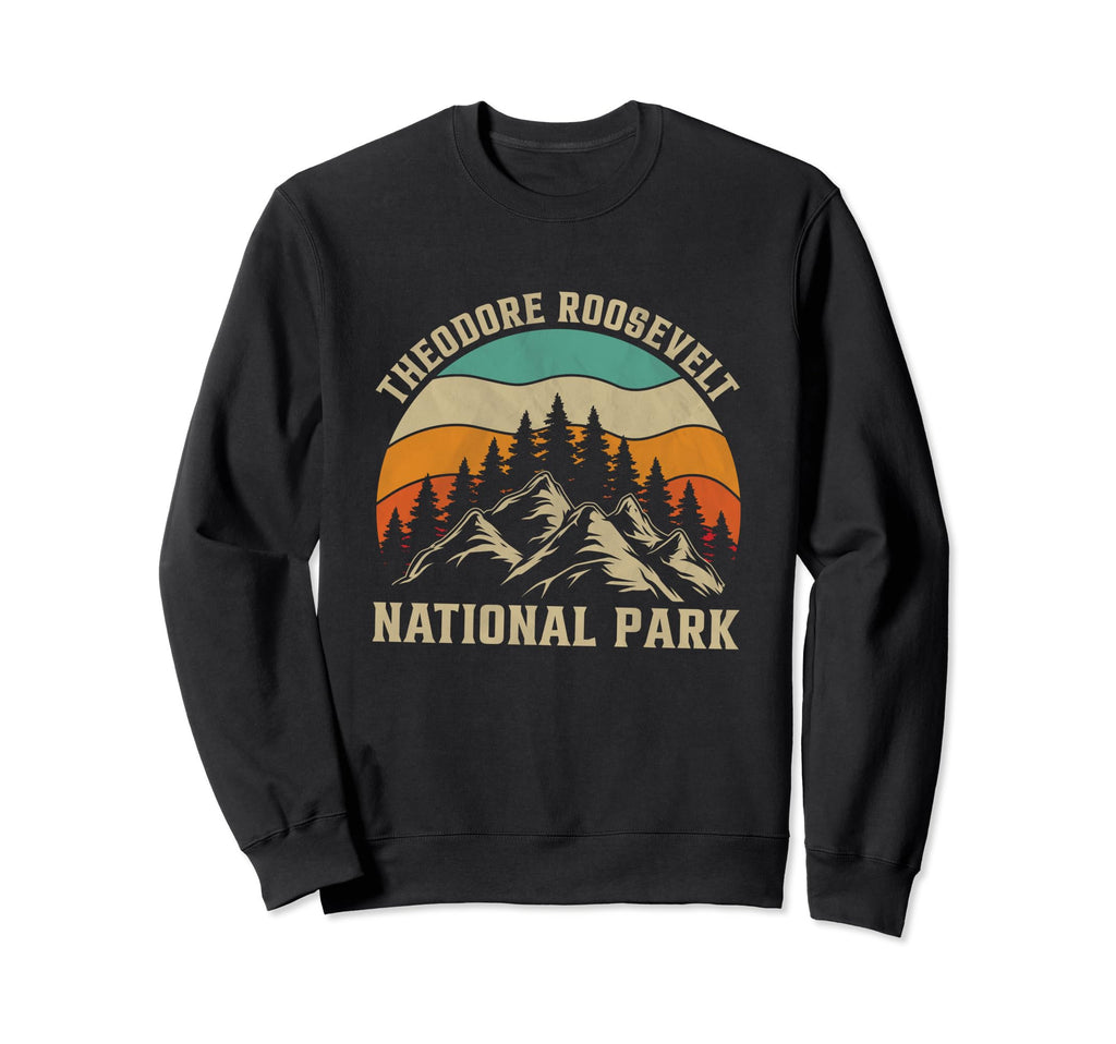 Theodore Roosevelt National Park Sweatshirt - Aesthetic Graphic for Adults - T-Shirt, Sweatshirt, Hoodie