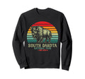 Badlands South Dakota National Park Sweatshirt - Minimalist Print Unisex - T-Shirt, Sweatshirt, Hoodie