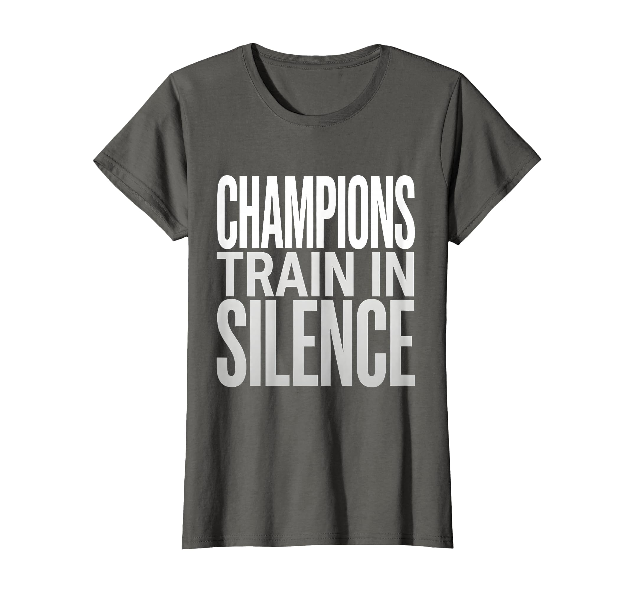Champions Train Silence Soccer T-Shirt - Streetwear Style Men Women - T-Shirt, Sweatshirt, Hoodie