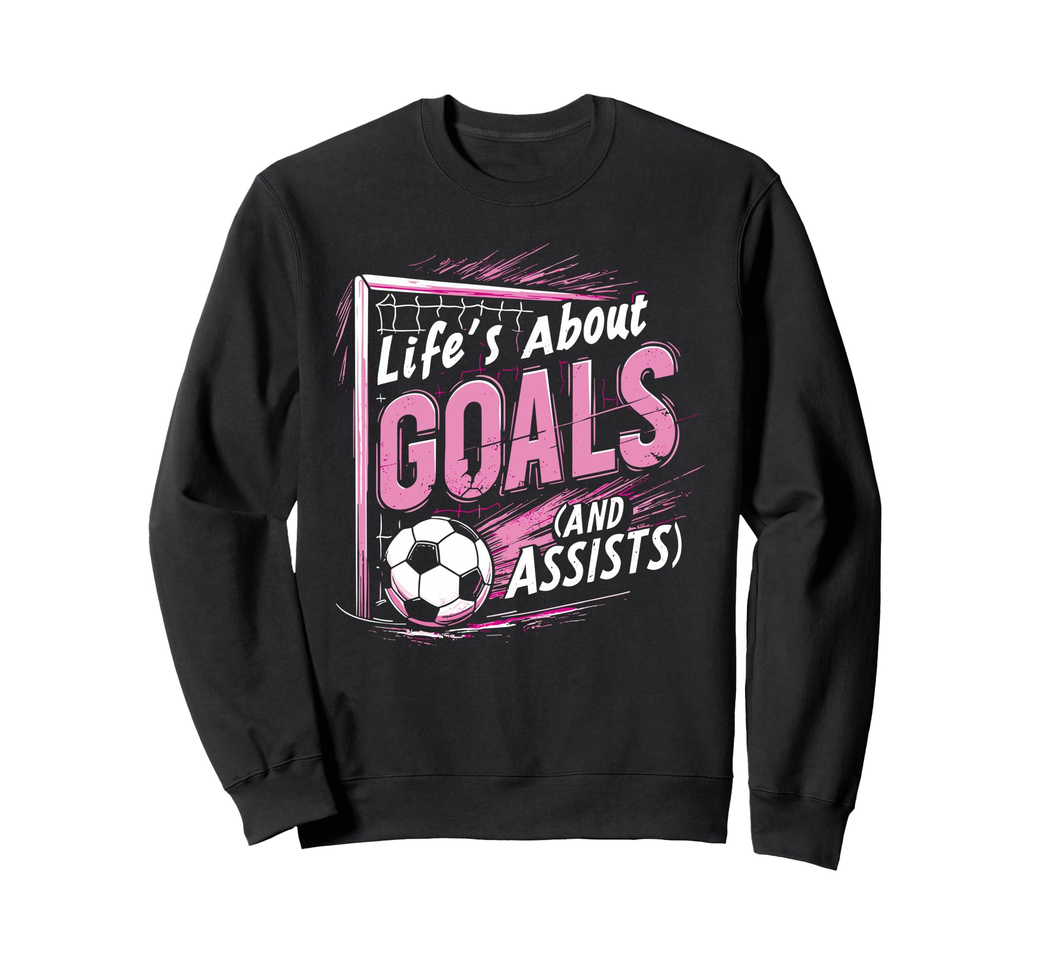 Soccer Soccer Player Lifes About Sweatshirt - Minimalist Print Men Women - T-Shirt, Sweatshirt, Hoodie
