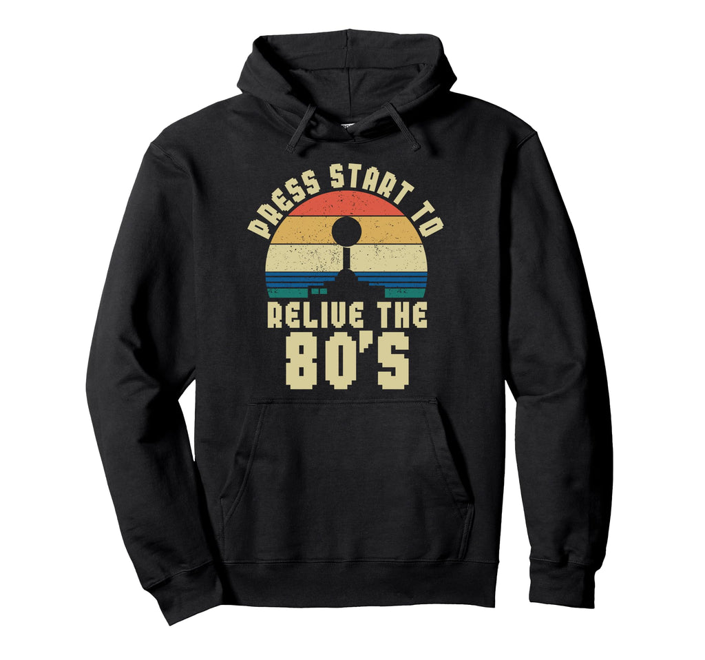 80S Arcade Nostalgia Pixel Art Video Hoodie - Fun Novelty Design Unisex - T-Shirt, Sweatshirt, Hoodie