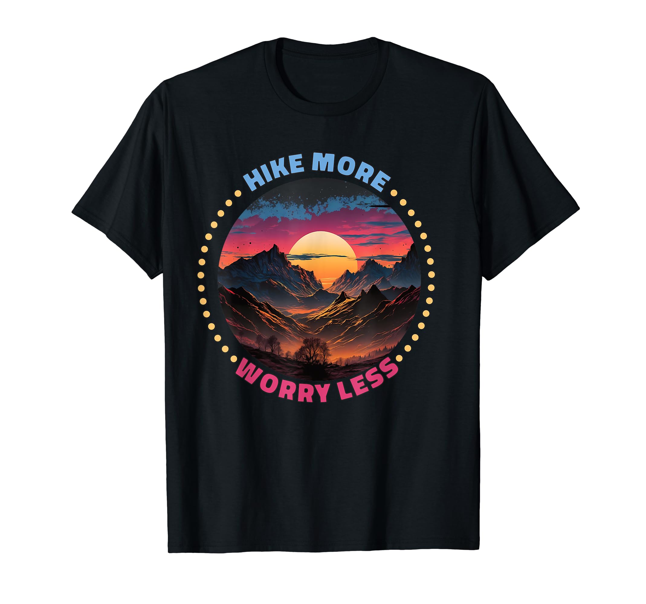 Outdoor Mountain Landscape And National T-Shirt - Graphic Print for Adults - T-Shirt, Sweatshirt, Hoodie