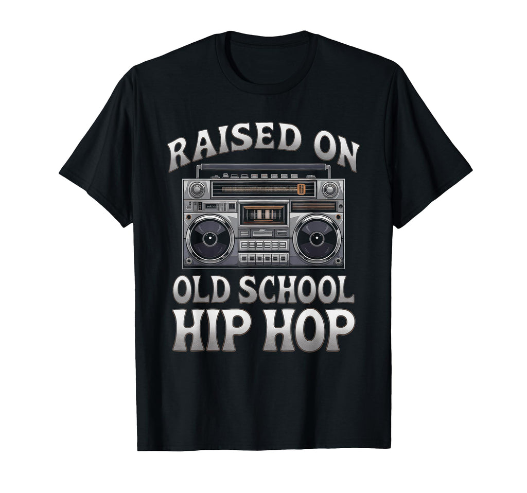 Raised Old School Graffiti Rap Hip Hop T-Shirt - Graphic Print Men Women - T-Shirt, Sweatshirt, Hoodie
