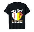 Busy Raising Ballers Softball T-Shirt - Casual Everyday Wear Unisex - T-Shirt, Sweatshirt, Hoodie