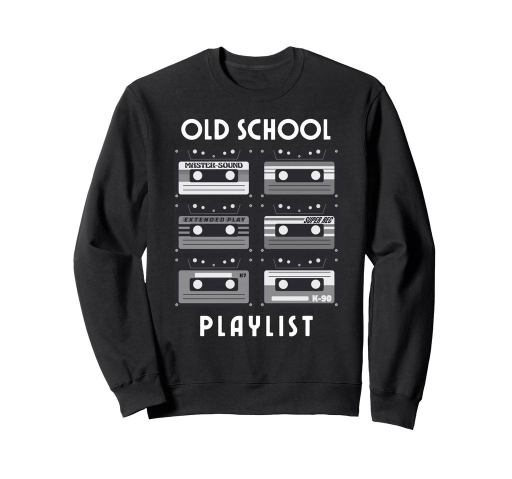 Audio Cassette Tape Collection Sweatshirt - Trendy Graphic for Adults - T-Shirt, Sweatshirt, Hoodie