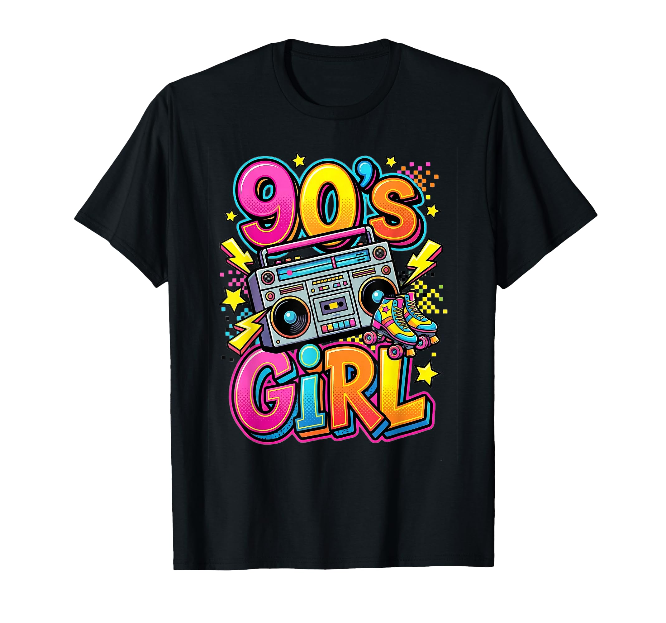 90S Boombox Roller Skates 1990S T-Shirt - Streetwear Style Men Women - T-Shirt, Sweatshirt, Hoodie