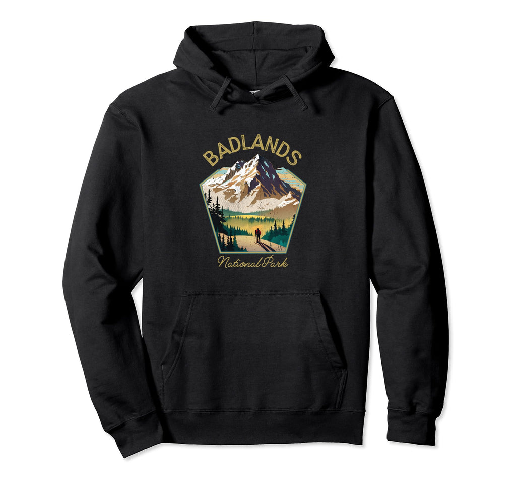 Badlands National Park Souvenir Hoodie - Fun Novelty Design Unisex - T-Shirt, Sweatshirt, Hoodie