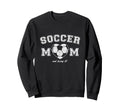 Soccer Mom Heart Casual Sweatshirt - Minimalist Print Unisex - T-Shirt, Sweatshirt, Hoodie