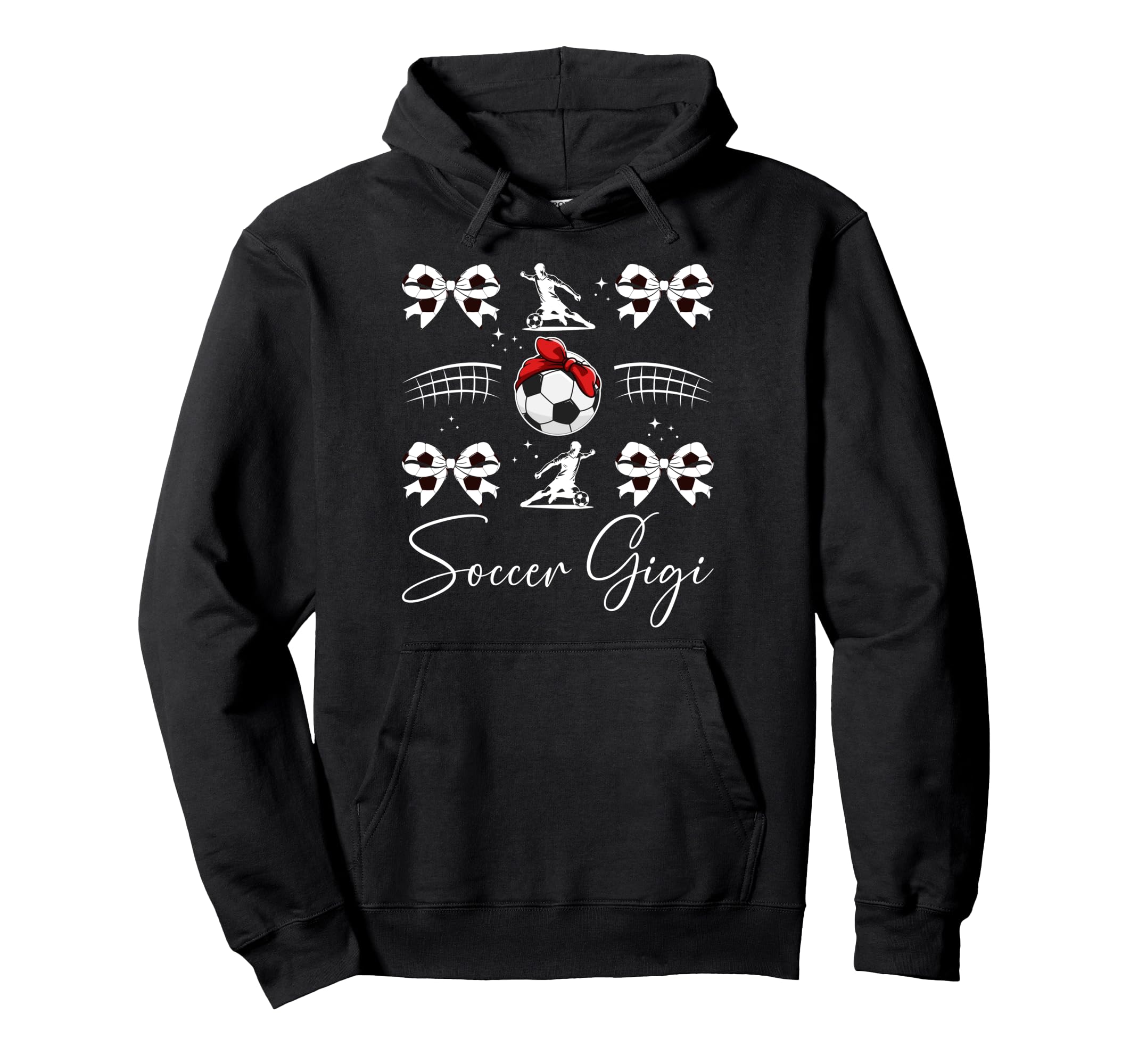 Soccer Gigi Coquette Gigi Soccer Hoodie - Streetwear Style Men Women - T-Shirt, Sweatshirt, Hoodie