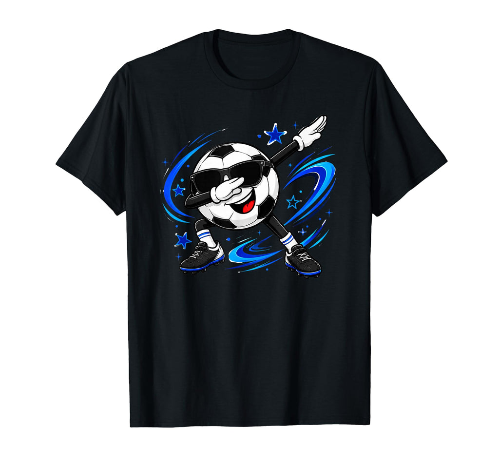Funny Dabbing Laughing Soccer Training T-Shirt - Custom Art Print Unisex - T-Shirt, Sweatshirt, Hoodie