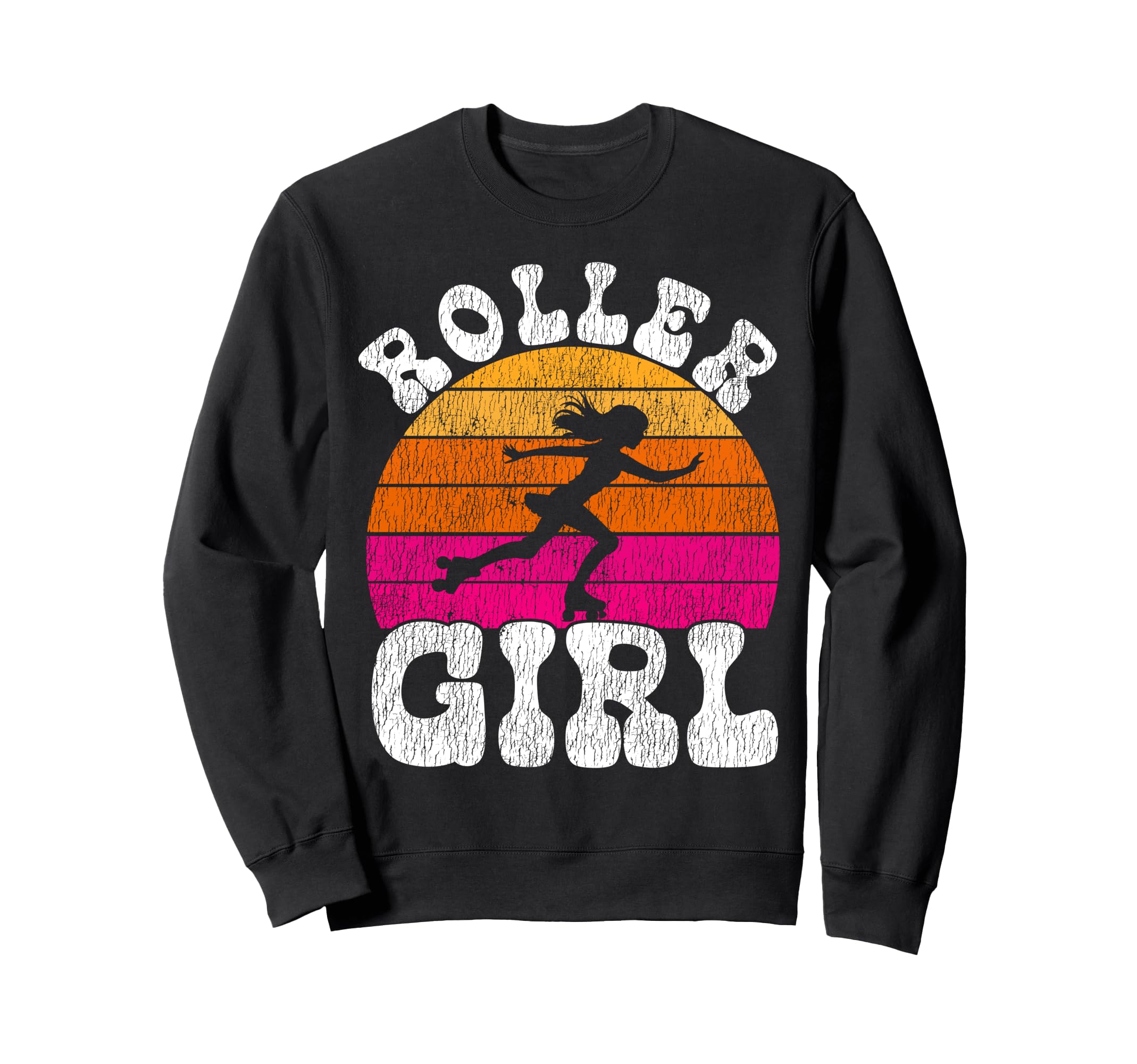 Roller Skating Skate 1970S Roller Sweatshirt - Custom Art Print Unisex - T-Shirt, Sweatshirt, Hoodie