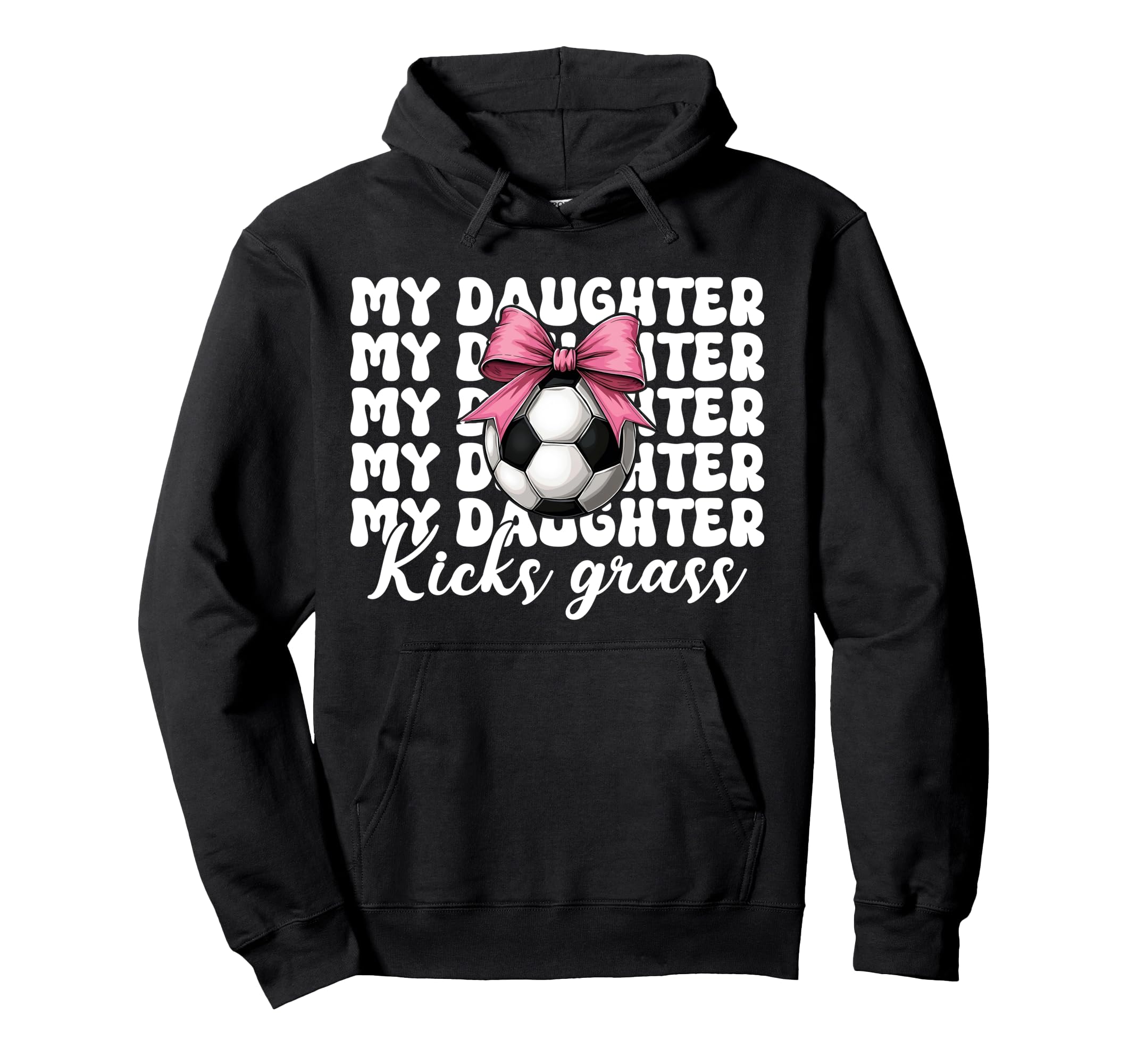Soccer Mom Soccer Mama Coquette Bow My Hoodie - Fun Novelty Design Unisex - T-Shirt, Sweatshirt, Hoodie