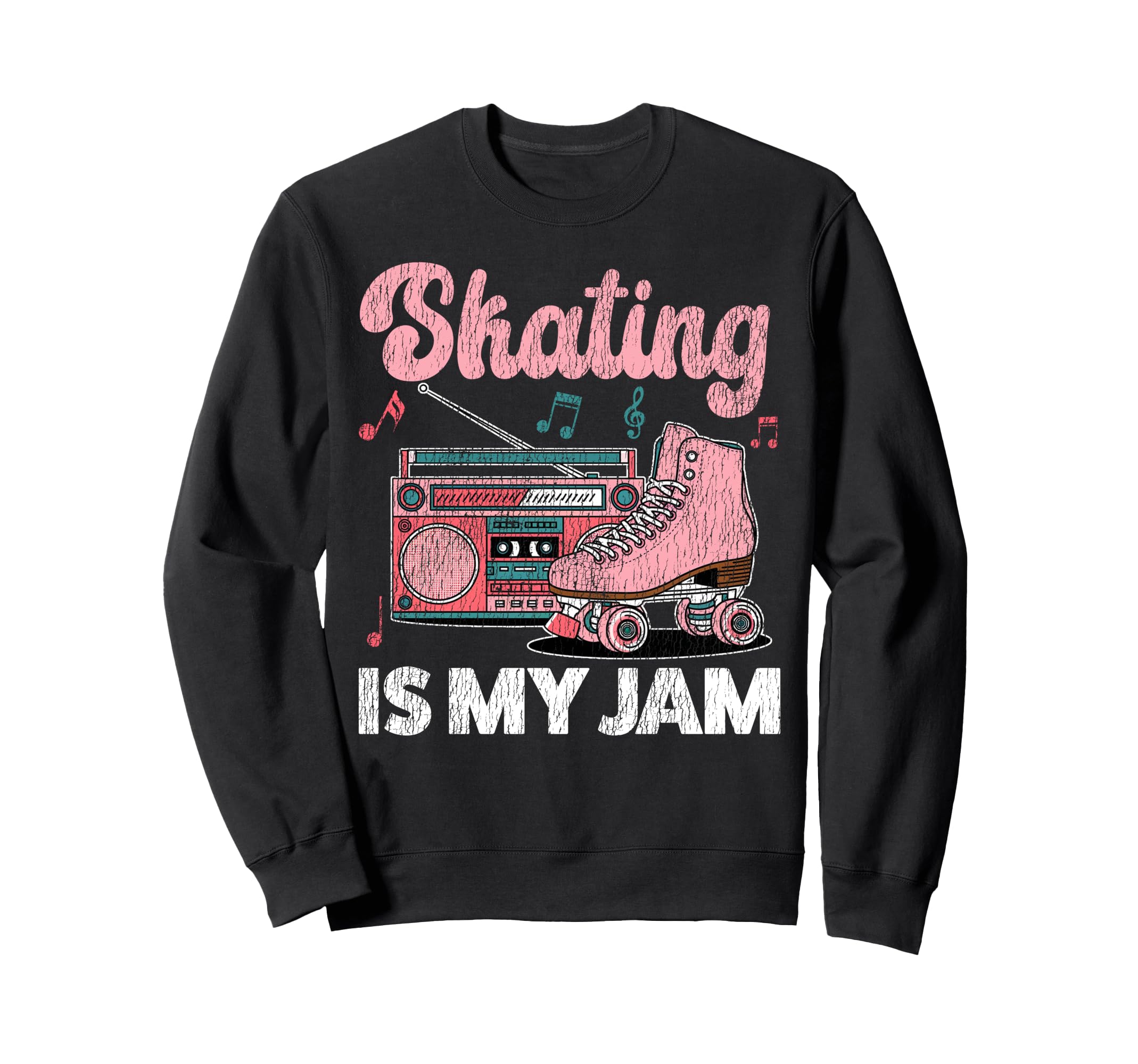 Roller Skating Skate 1970S Skating Is Sweatshirt - Novelty Apparel Unisex - T-Shirt, Sweatshirt, Hoodie