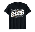 Proud Papa 2026 Senior Soccer Ball T-Shirt - Graphic Print Unisex - T-Shirt, Sweatshirt, Hoodie