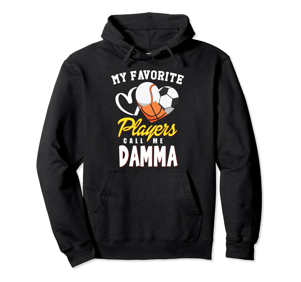 My Favorite Players Baseball Soccer Hoodie - Trendy Graphic Unisex - T-Shirt, Sweatshirt, Hoodie