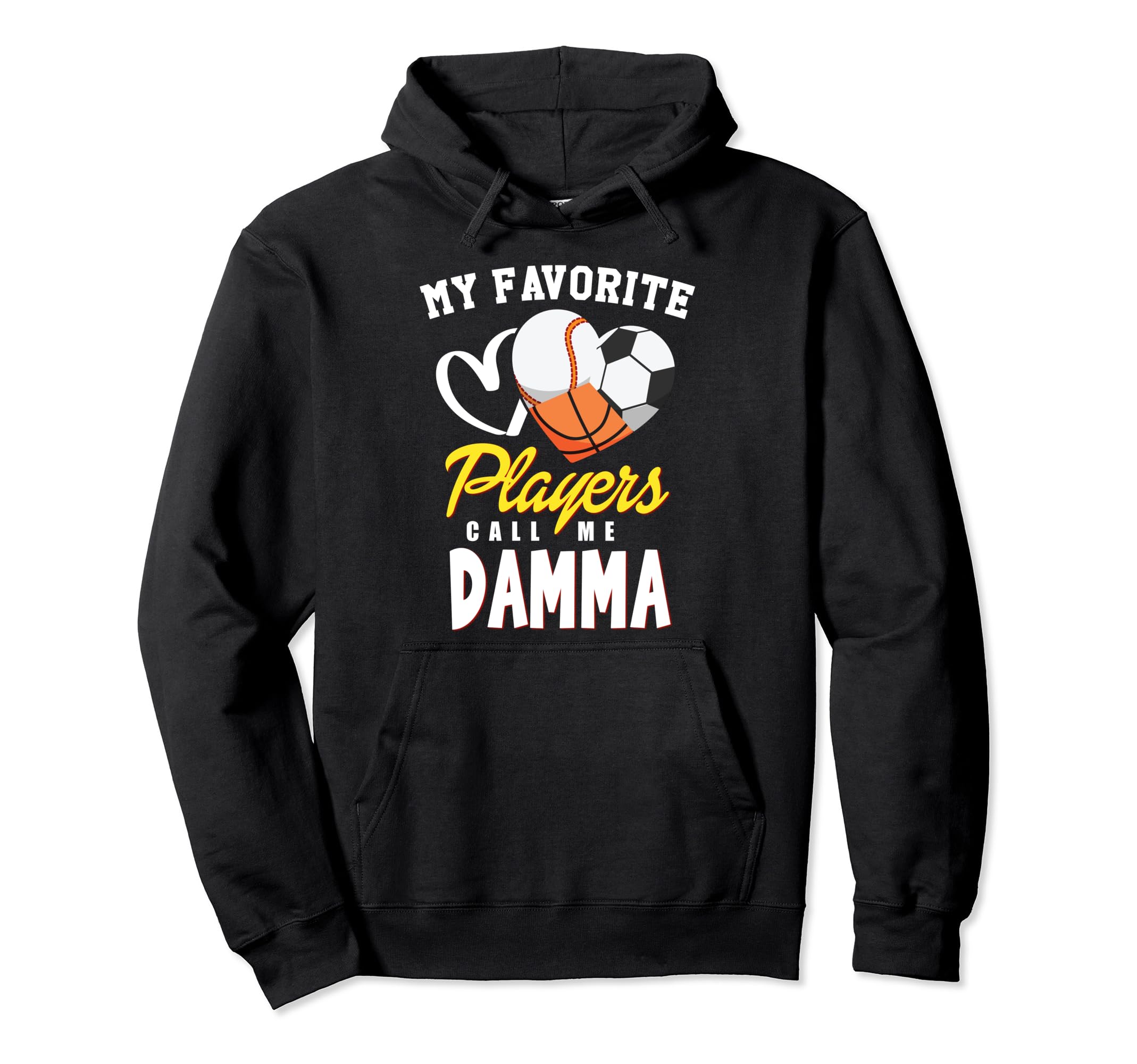 My Favorite Players Baseball Soccer Hoodie - Trendy Graphic Unisex - T-Shirt, Sweatshirt, Hoodie