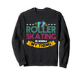 80S Roller Skating Rollerskate Sweatshirt - Aesthetic Graphic for Adults - T-Shirt, Sweatshirt, Hoodie