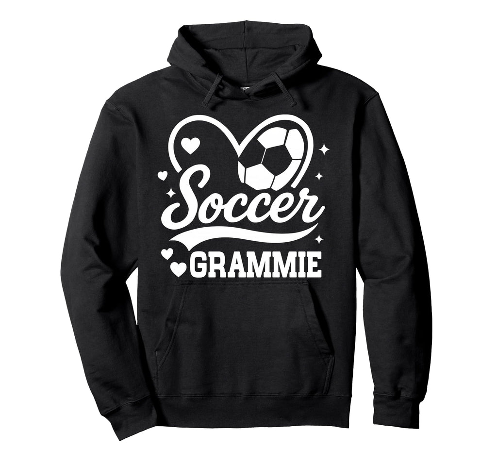 Soccer Grammie Heart Love Soccer Player Hoodie - Minimalist Print Men Women - T-Shirt, Sweatshirt, Hoodie
