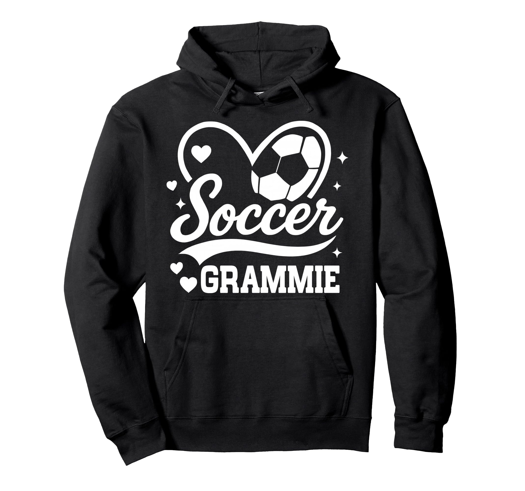 Soccer Grammie Heart Love Soccer Player Hoodie - Minimalist Print Men Women - T-Shirt, Sweatshirt, Hoodie