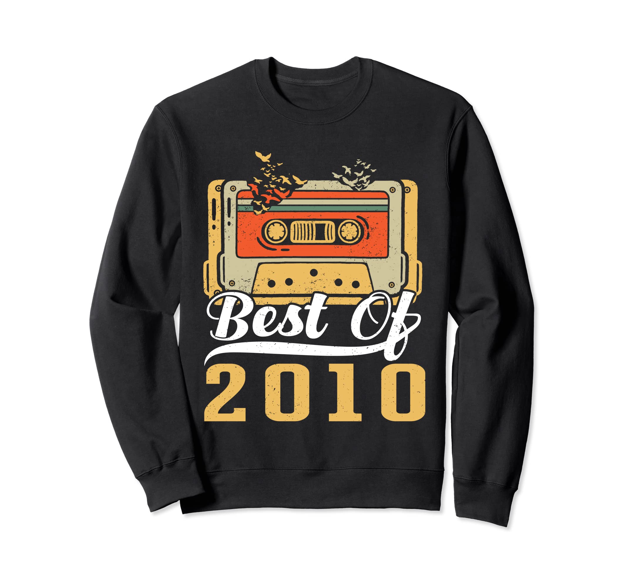 Best 2010 Cassette Tape 13 Years Sweatshirt - Unique Graphic for Adults - T-Shirt, Sweatshirt, Hoodie