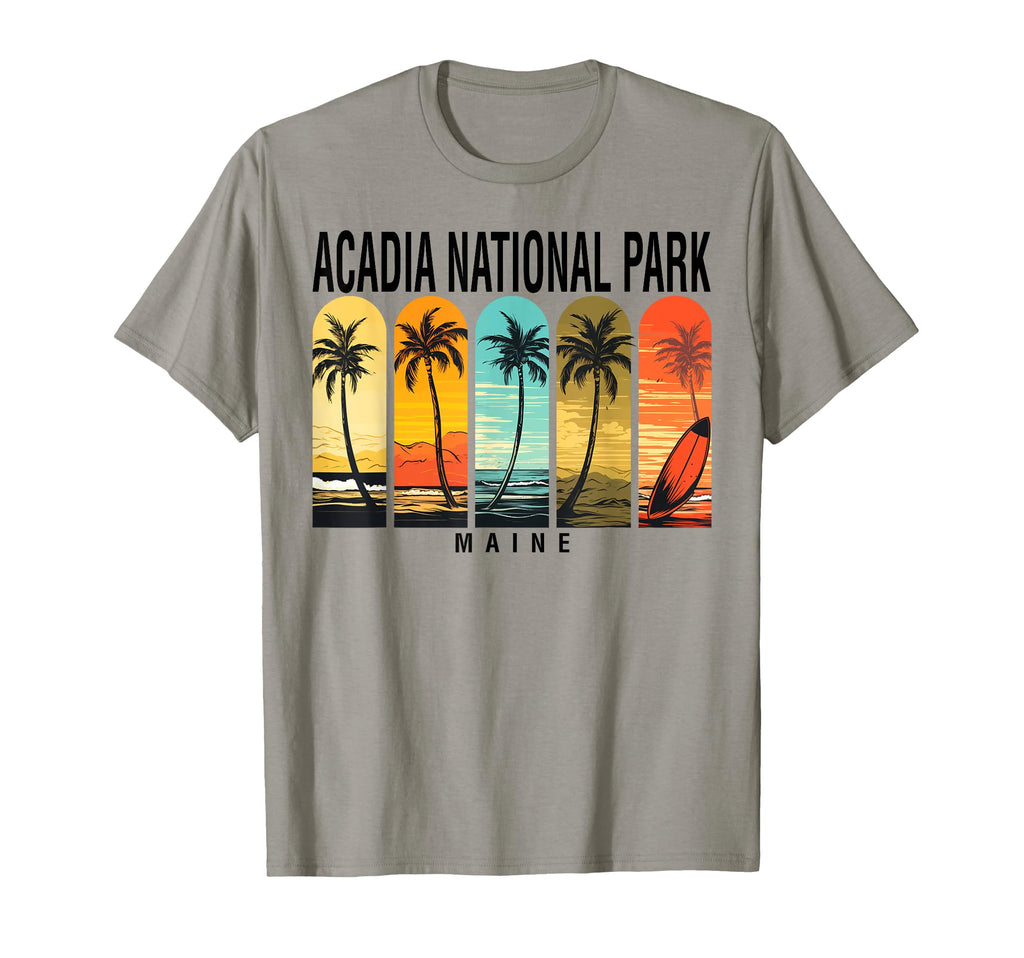 Acadia National Park Maine Beach T-Shirt - Custom Art Print for Adults - T-Shirt, Sweatshirt, Hoodie