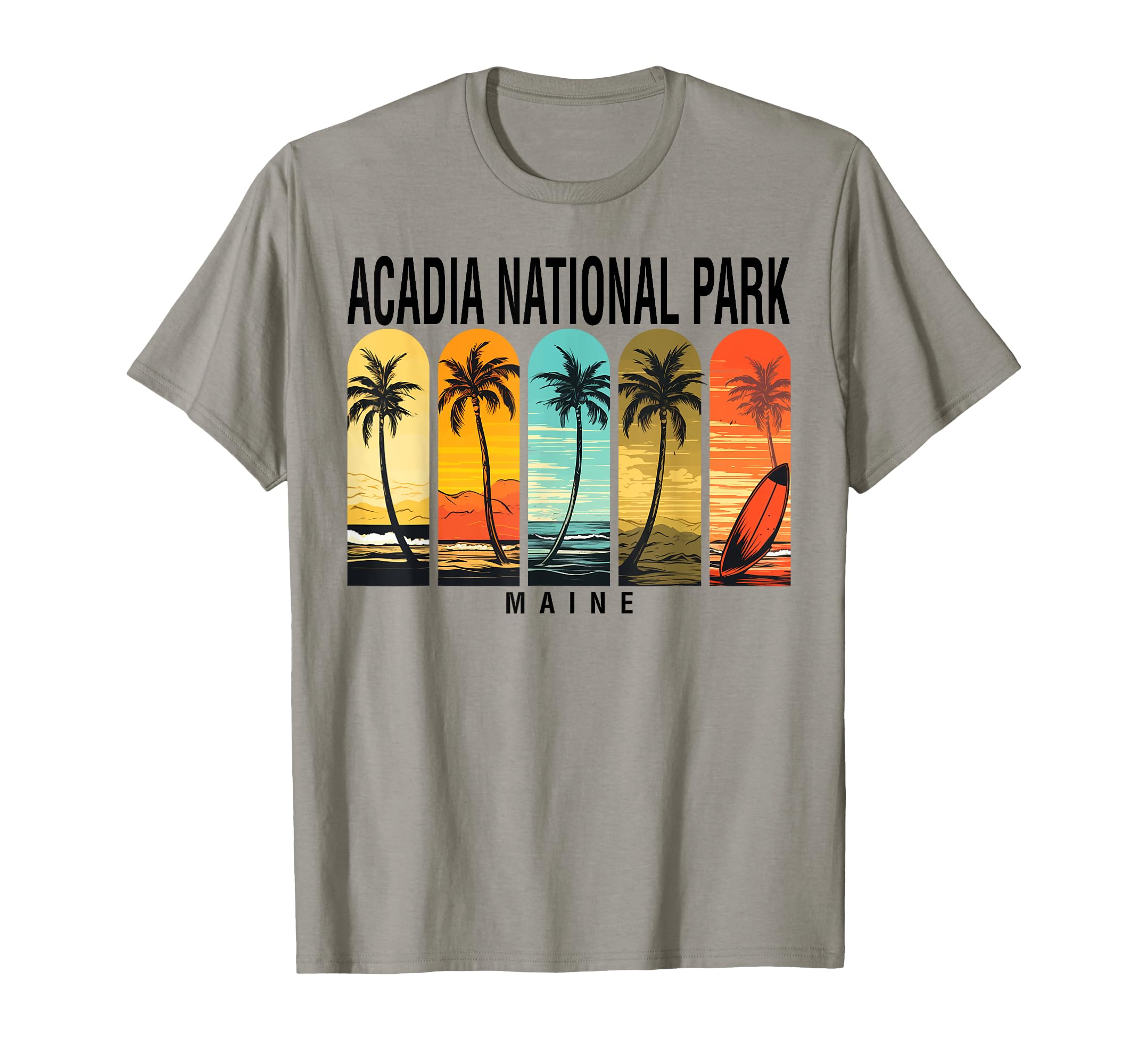 Acadia National Park Maine Beach T-Shirt - Custom Art Print for Adults - T-Shirt, Sweatshirt, Hoodie