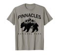 Pinnacles National Park Bear T-Shirt - Fun Novelty Design for Adults - T-Shirt, Sweatshirt, Hoodie