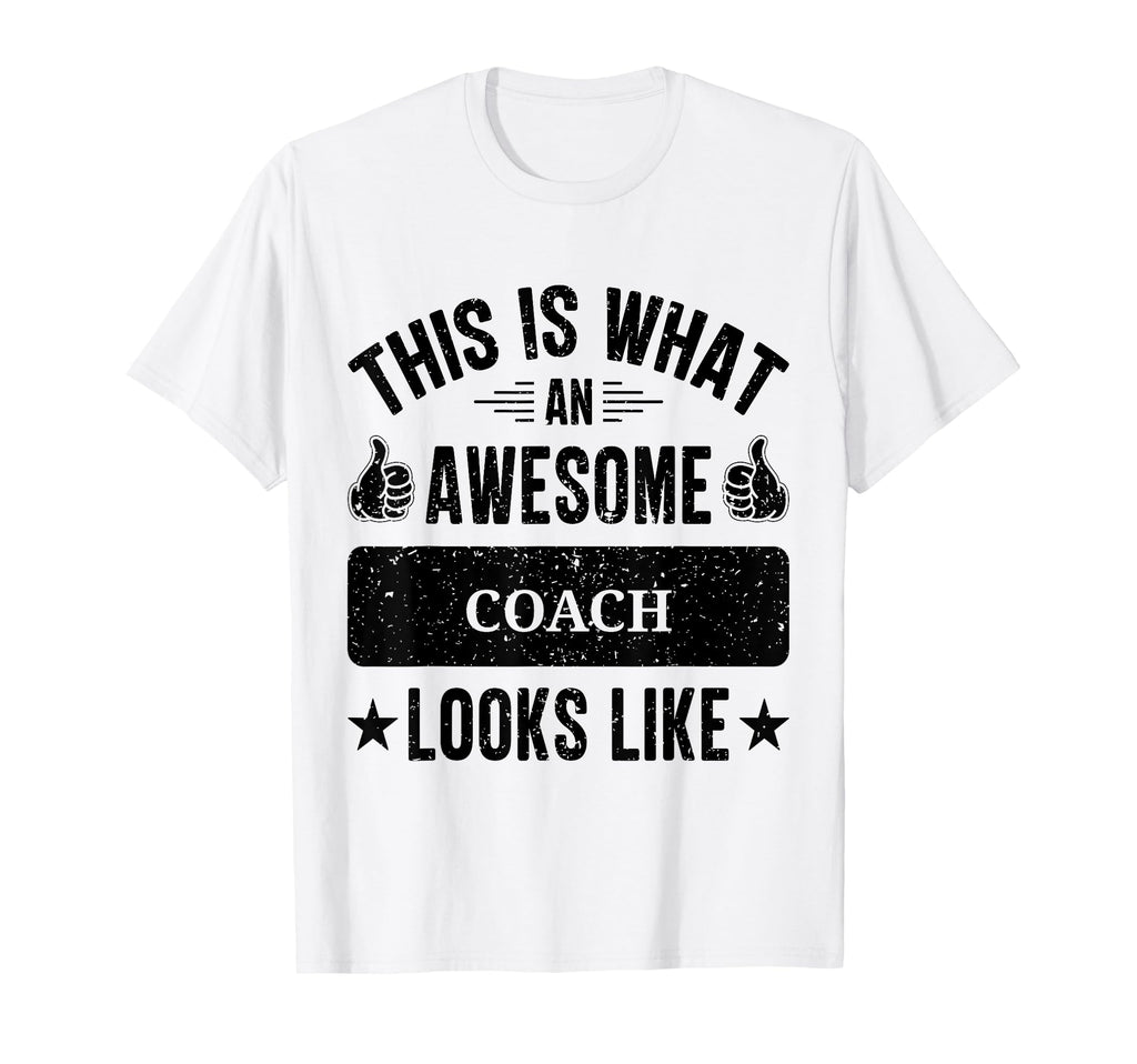 Coach Gifts Funny Coach T-Shirt - Minimalist Print Men Women - T-Shirt, Sweatshirt, Hoodie