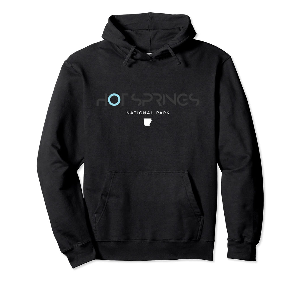 Hot Springs National Park Arkansas Tonal Hoodie - Unique Graphic Men Women - T-Shirt, Sweatshirt, Hoodie