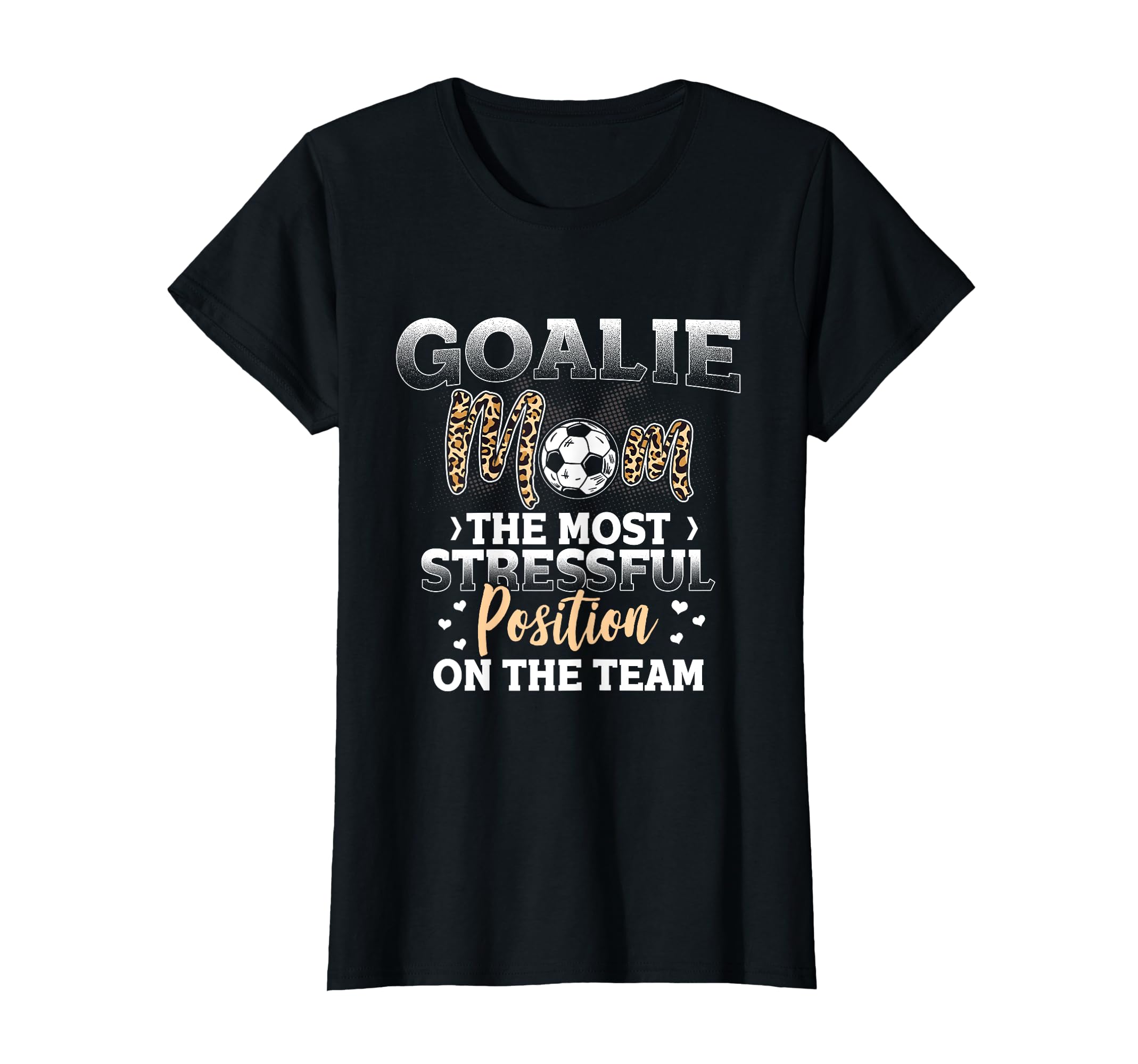 Soccer Lover Leopard Pattern Soccer T-Shirt - Aesthetic Graphic Men Women - T-Shirt, Sweatshirt, Hoodie