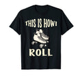 70S This Is How I Roll Roller Skates Funny T-Shirt - Trendy Graphic Unisex - T-Shirt, Sweatshirt, Hoodie
