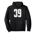 Sport Team Number 39 Hoodie - Novelty Apparel Unisex - T-Shirt, Sweatshirt, Hoodie