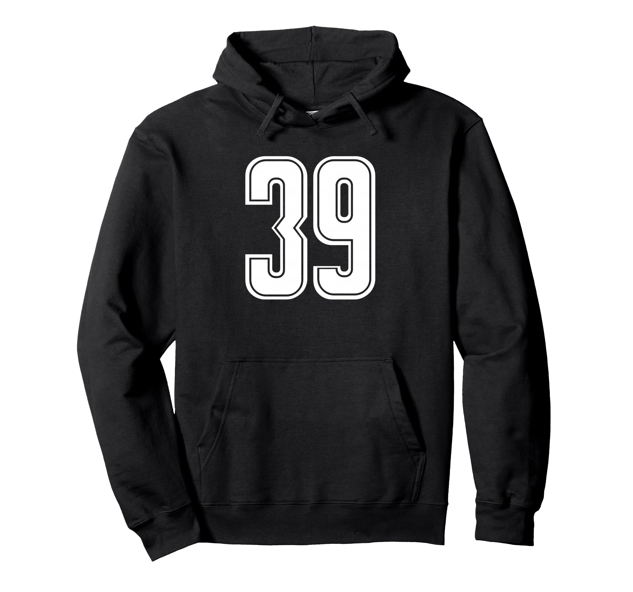 Sport Team Number 39 Hoodie - Novelty Apparel Unisex - T-Shirt, Sweatshirt, Hoodie