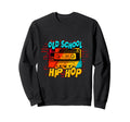Old School Hip Hop Music Boombox Sweatshirt - Minimalist Print for Adults - T-Shirt, Sweatshirt, Hoodie