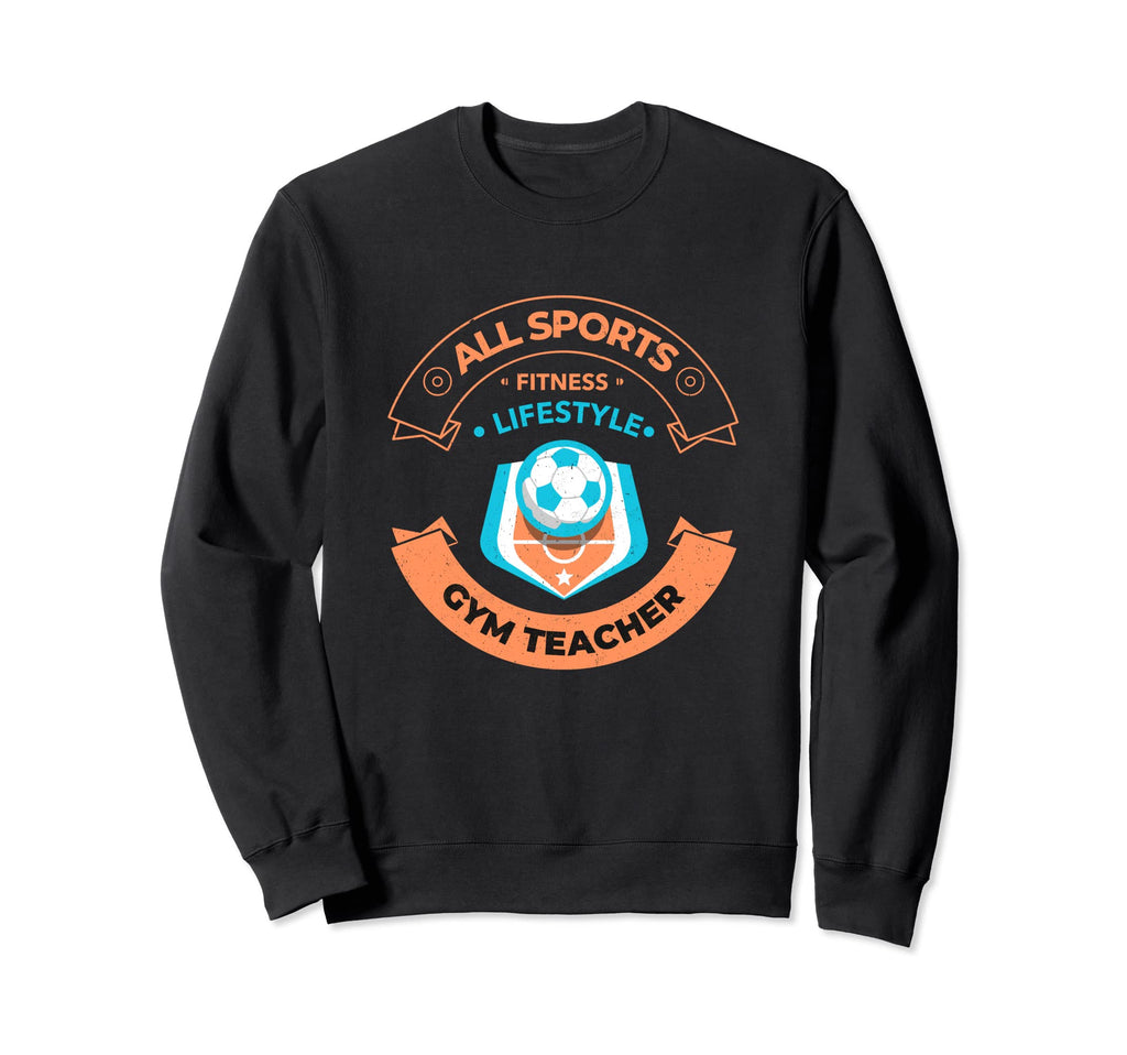 Gym Teacher School Soccer Coach Sweatshirt - Minimalist Print for Adults - T-Shirt, Sweatshirt, Hoodie