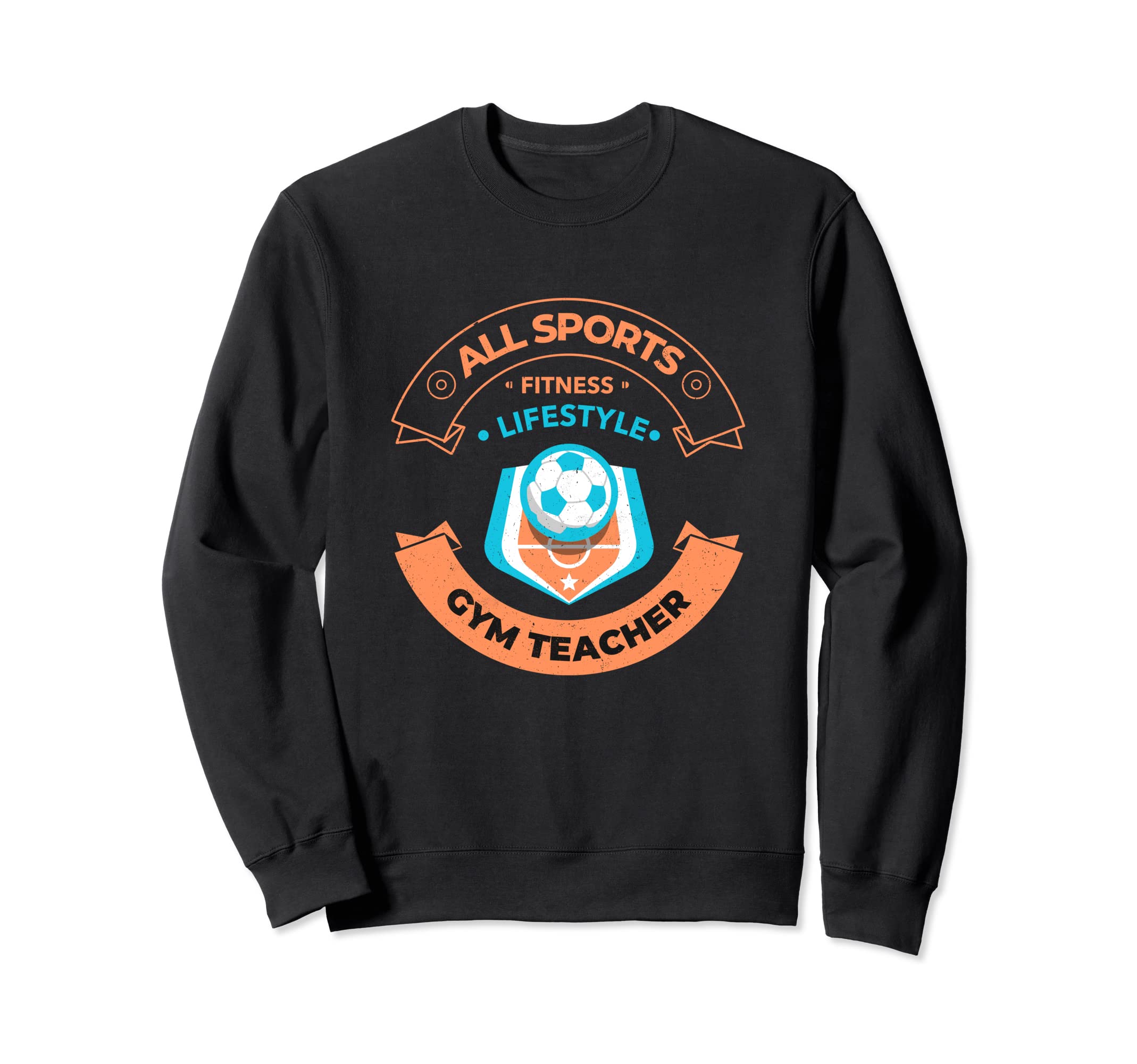 Gym Teacher School Soccer Coach Sweatshirt - Minimalist Print for Adults - T-Shirt, Sweatshirt, Hoodie