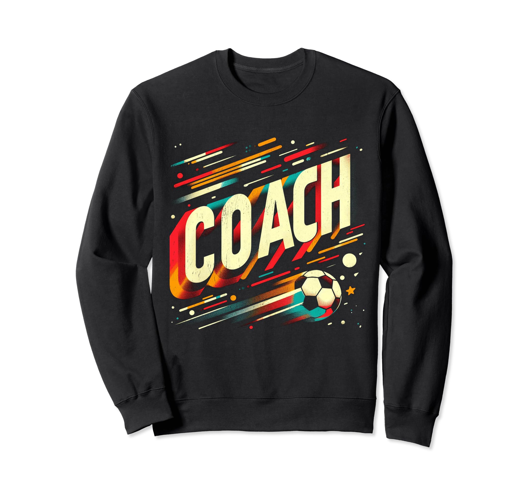 Soccer Coach Training Coaching Sweatshirt - Aesthetic Graphic for Adults - T-Shirt, Sweatshirt, Hoodie