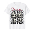 Soccer Sister Funny Coquette Bow Soccer T-Shirt - Trendy Graphic Men Women - T-Shirt, Sweatshirt, Hoodie