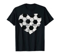 Soccer Is My Valentine Soccer Heart T-Shirt - Streetwear Style Men Women - T-Shirt, Sweatshirt, Hoodie