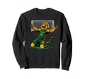 Lion Soccer Player Score Goal Knee Sweatshirt - Fun Novelty Design Unisex - T-Shirt, Sweatshirt, Hoodie