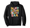 My Raising Ballers Era Groovy Soccer Hoodie - Novelty Apparel for Adults - T-Shirt, Sweatshirt, Hoodie