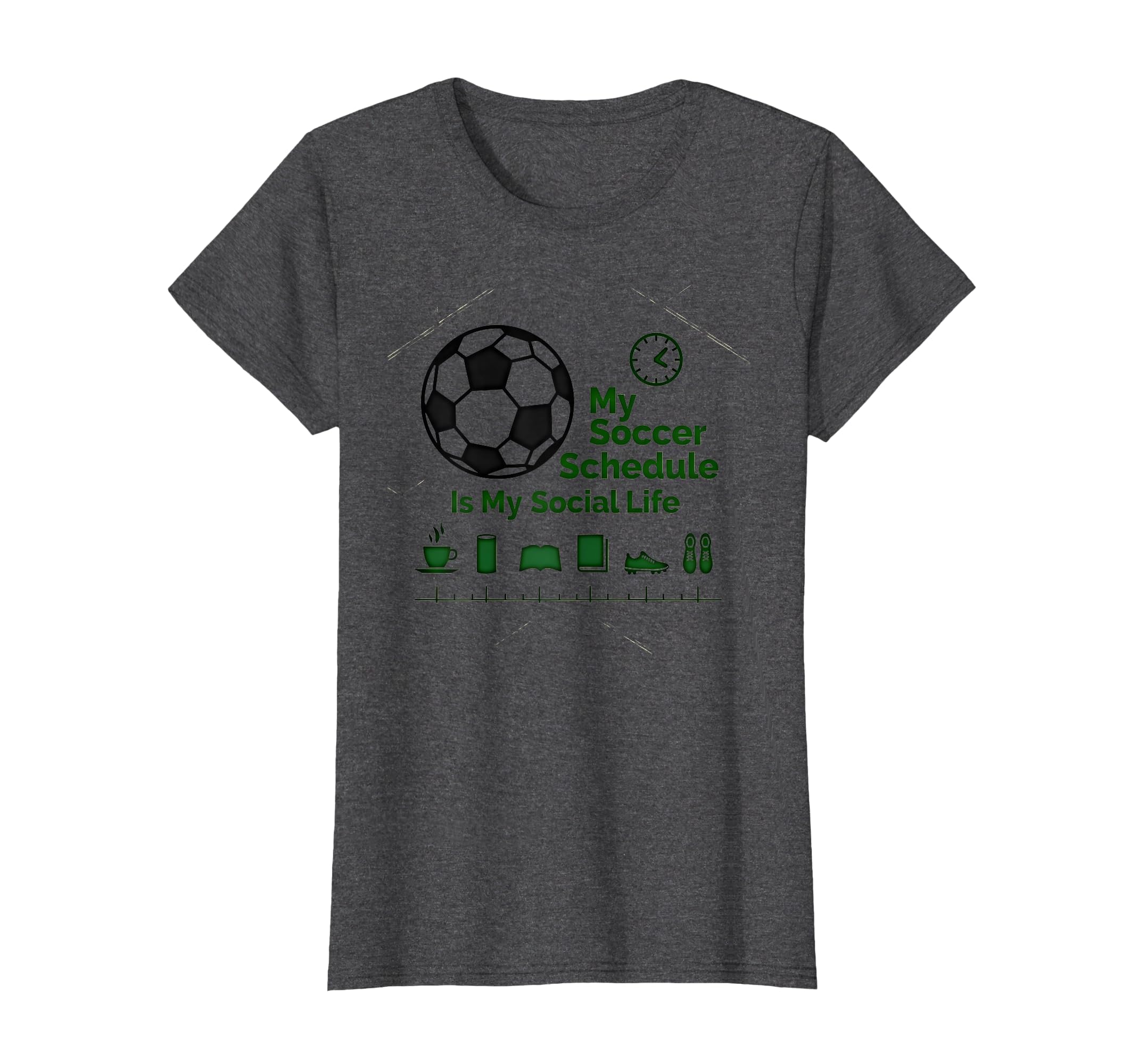 Soccer Mom My Schedule Is My Social Sweatshirt - Aesthetic Graphic Unisex - T-Shirt, Sweatshirt, Hoodie