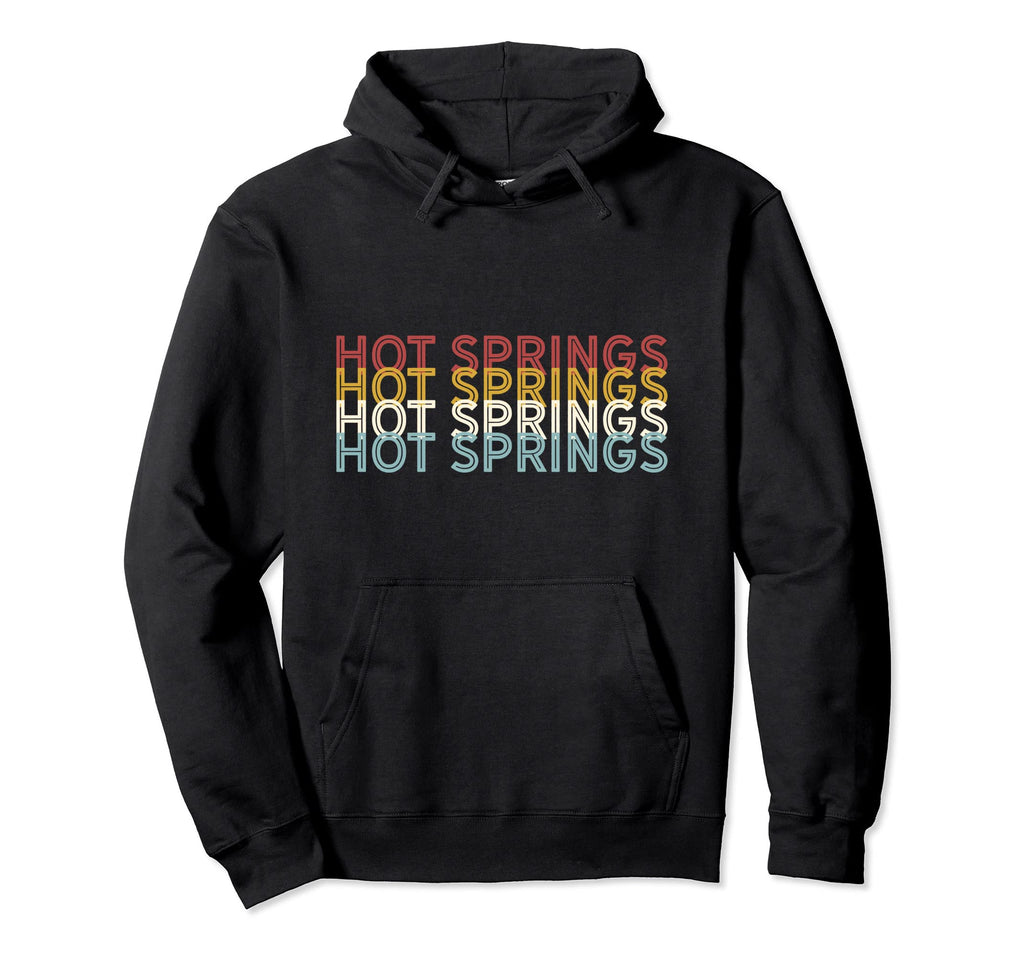 70S Usa Hot Springs National Park Hoodie - Novelty Apparel for Adults - T-Shirt, Sweatshirt, Hoodie