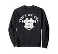 Thats My Soccer Player Mom Dad Sweatshirt - Graphic Print for Adults - T-Shirt, Sweatshirt, Hoodie